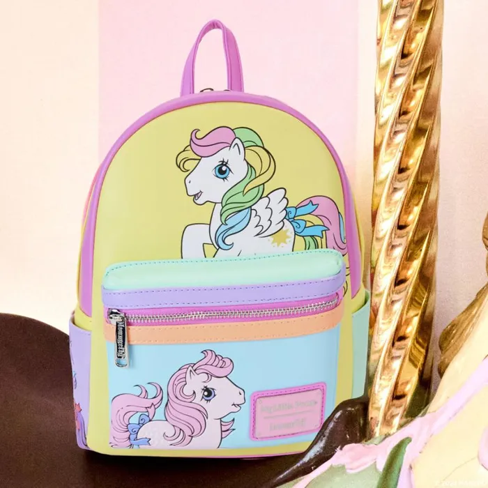 My Little Pony Color Block Mini Backpack Unisex Loungefly Backpacks