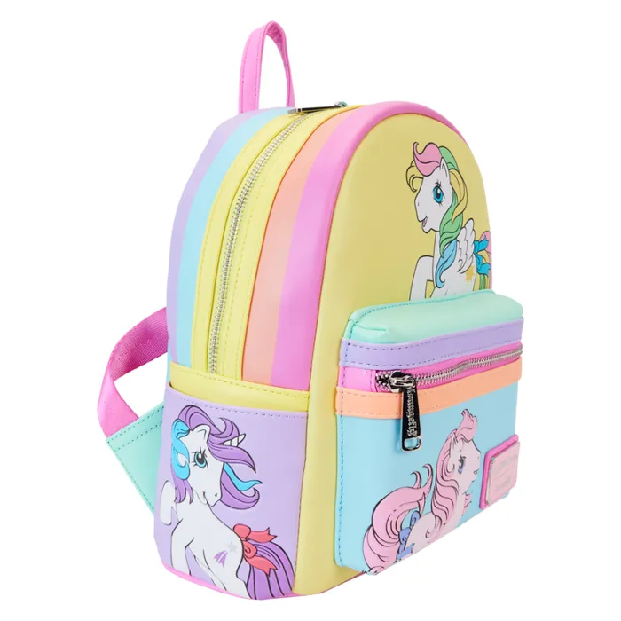 My Little Pony Color Block Mini Backpack Unisex Loungefly Backpacks
