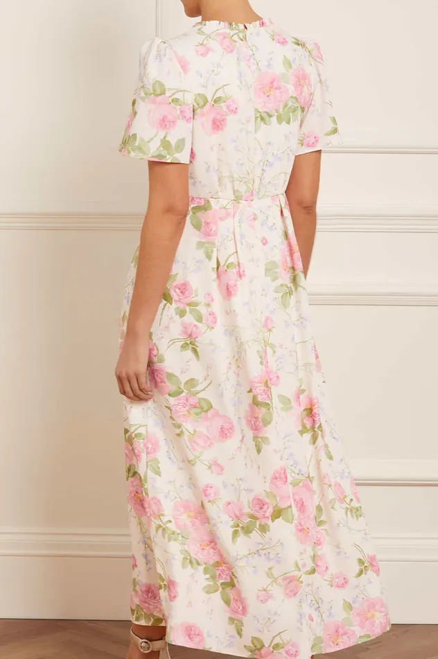 Needle and Thread Rose Bluebell VNeck Ankle Dress Multi Women Day Dresses
