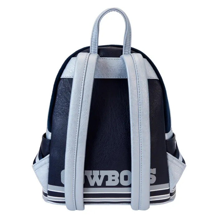 NFL Dallas Cowboys Varsity Mini Backpack Unisex Loungefly Backpacks