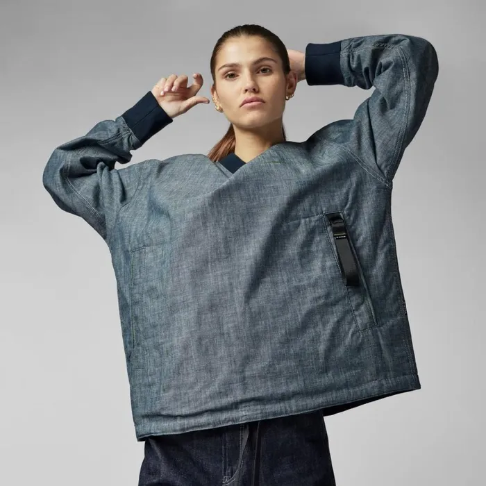 Overshirts Men GStar RAW Unisex GSRR Reversible Tracktop Raw Denim