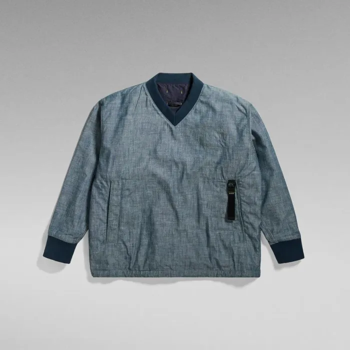 Overshirts Men GStar RAW Unisex GSRR Reversible Tracktop Raw Denim