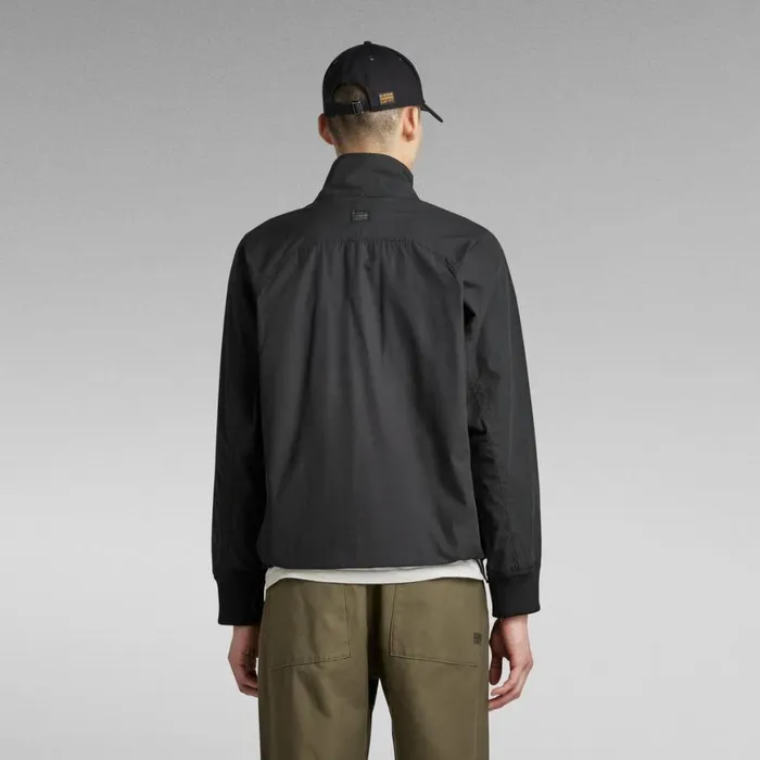 Overshirts Women GStar RAW Unisex Half Zip Overshirt Dark Black