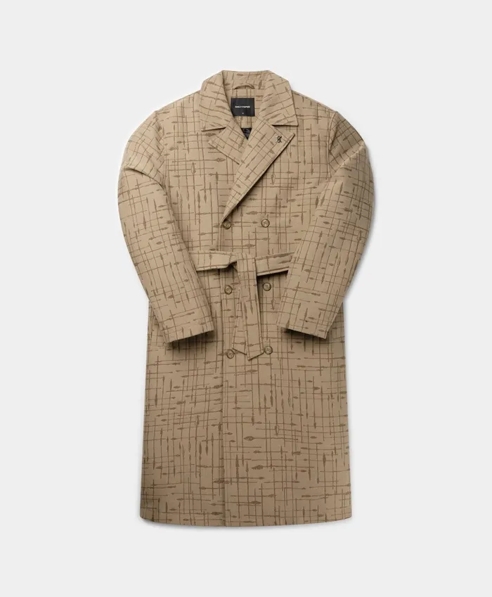 Oxford Beige Rashawn Long Jacket Women Daily Paper Jackets
