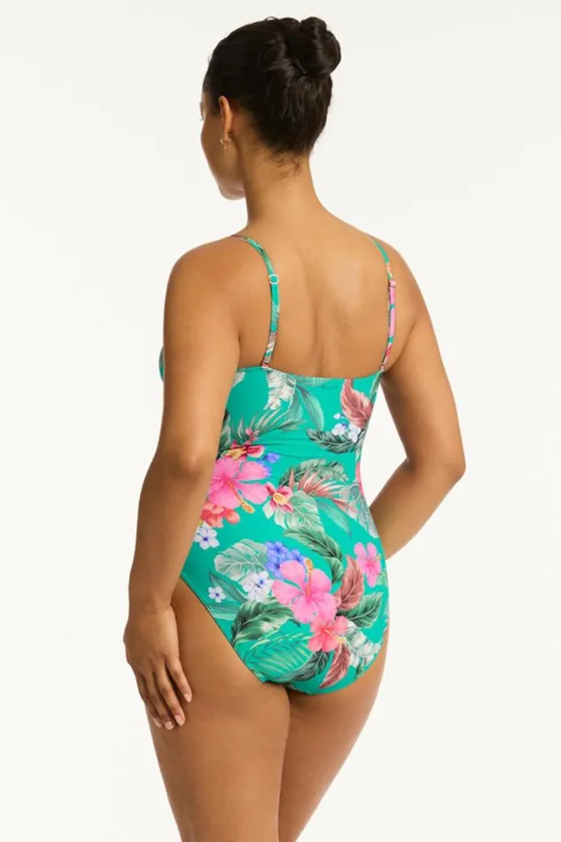 Pacifico Spliced Tri One Piece Pacifico Women Sea Level One Pieces
