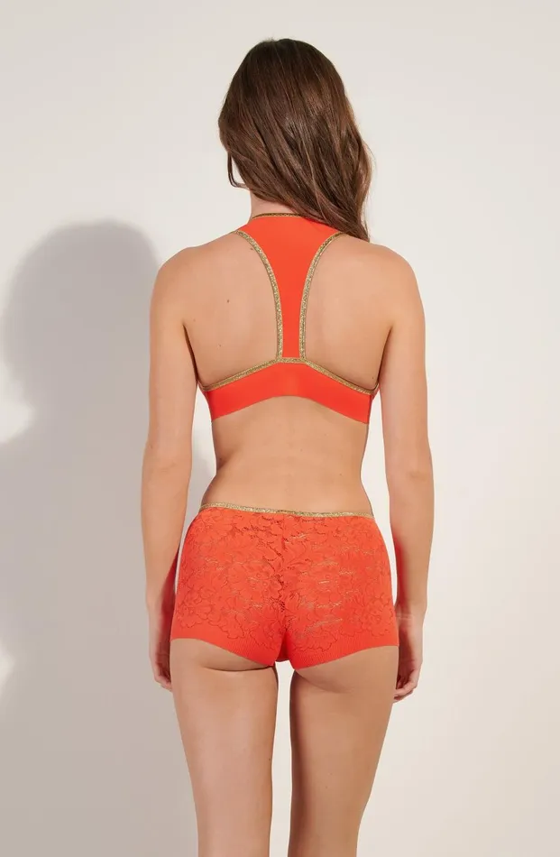 Pain De Sucre Boyshorts Women Dylan Orange