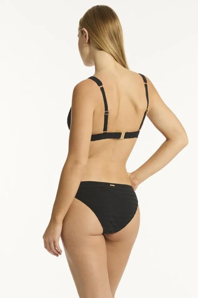 Palisades Regular Cheeky Pant Palisades Black Women Sea Level Bottoms