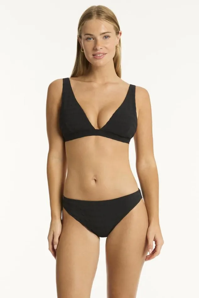 Palisades Regular Cheeky Pant Palisades Black Women Sea Level Bottoms