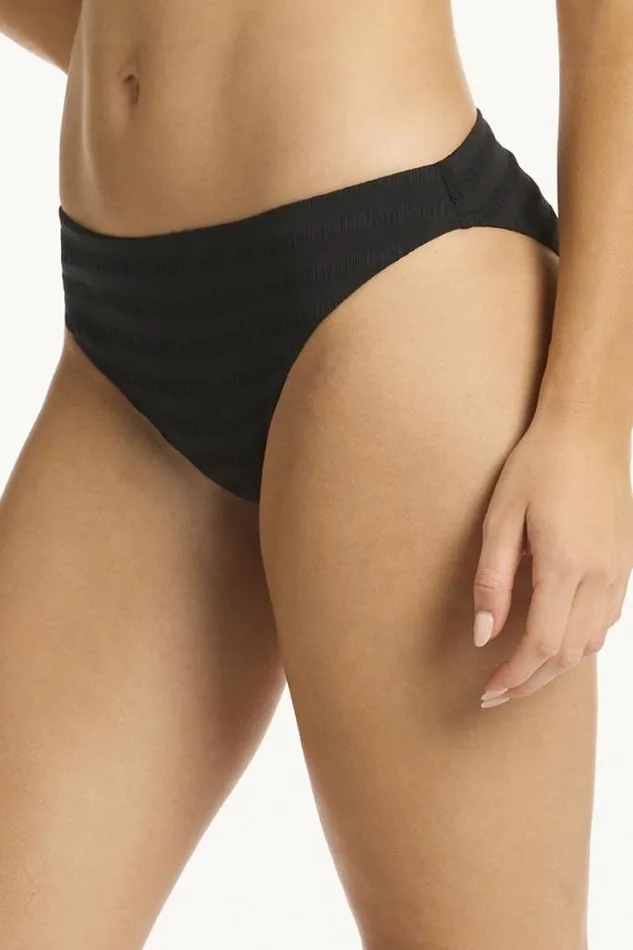Palisades Regular Cheeky Pant Palisades Black Women Sea Level Bottoms