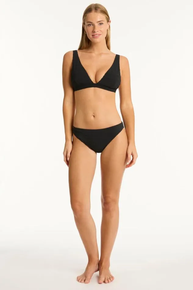 Palisades Regular Cheeky Pant Palisades Black Women Sea Level Bottoms