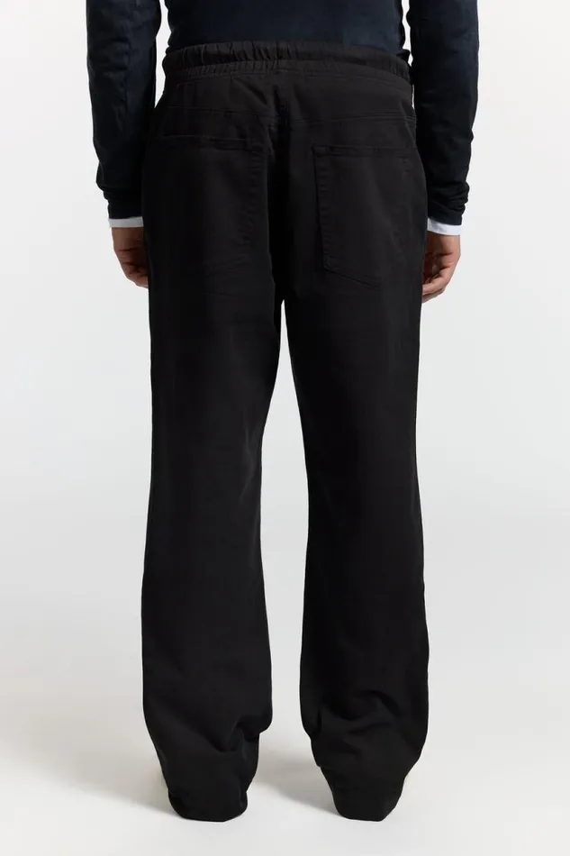 Pants Men COTTON CITIZEN Relaxed Pant Jet Black Pants Men COTTON CITIZEN Relaxed Pant Jet Black