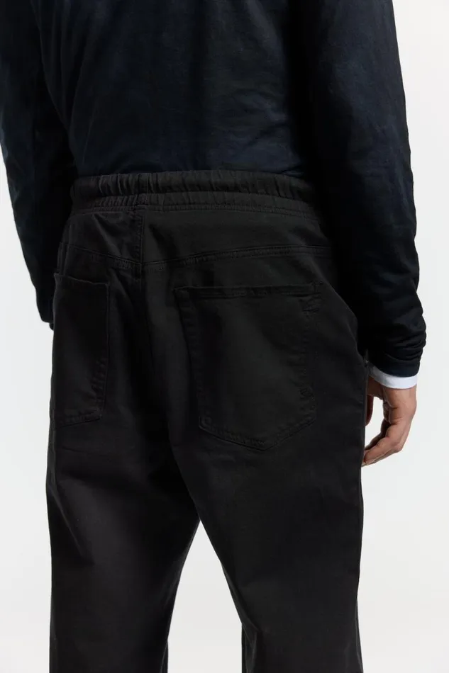 Pants Men COTTON CITIZEN Relaxed Pant Jet Black Pants Men COTTON CITIZEN Relaxed Pant Jet Black