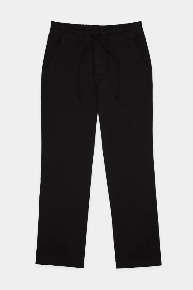 Pants Men COTTON CITIZEN Relaxed Pant Jet Black Pants Men COTTON CITIZEN Relaxed Pant Jet Black