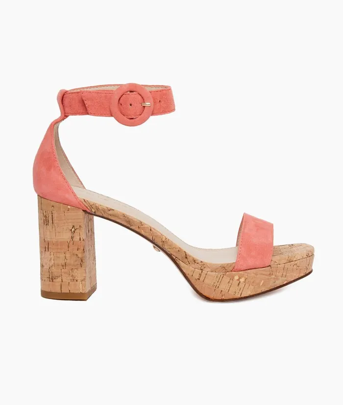 Pelle Moda Amari Platform 8211 Lt Coral Light Coral Kid Suede Women High Heels Pelle Moda Amari Platform 8211 Lt Coral Light Coral Kid Suede Women High Heels