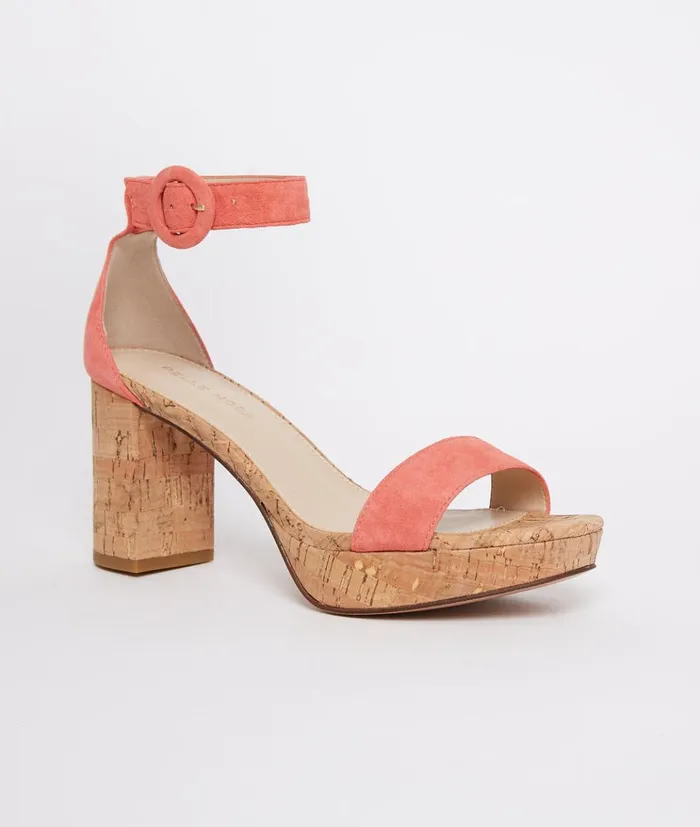 Pelle Moda Amari Platform 8211 Lt Coral Light Coral Kid Suede Women High Heels Pelle Moda Amari Platform 8211 Lt Coral Light Coral Kid Suede Women High Heels