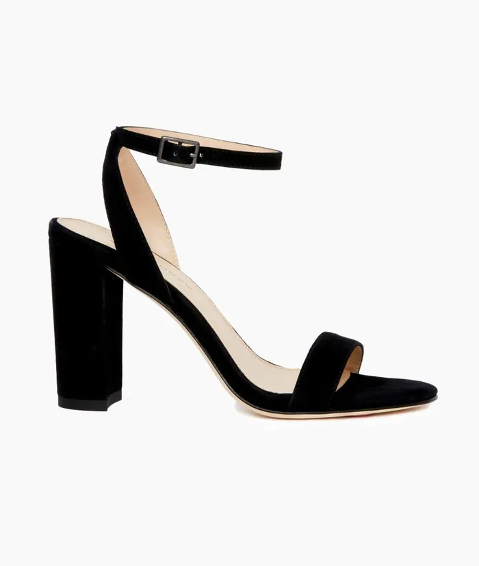 Pelle Moda Brynn High Heel 8211 Black Black Kid Suede Women High Heels