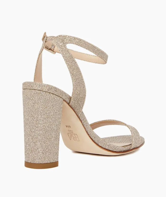 Pelle Moda Brynn High Heel 8211 Gold Platinum Gold Metallic Textile Women High Heels Pelle Moda Brynn High Heel 8211 Gold Platinum Gold Metallic Textile Women High Heels