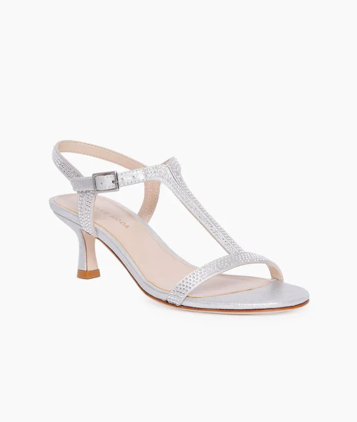 Pelle Moda Iya Low Heel 8211 Silver Silver SatinMetallic Suede Women Low Heels Pelle Moda Iya Low Heel 8211 Silver Silver SatinMetallic Suede Women Low Heels