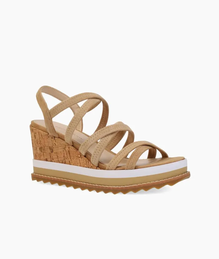 Pelle Moda Meena Wedge 8211 Latte Latte Kid Suede Women Wedges Pelle Moda Meena Wedge 8211 Latte Latte Kid Suede Women Wedges