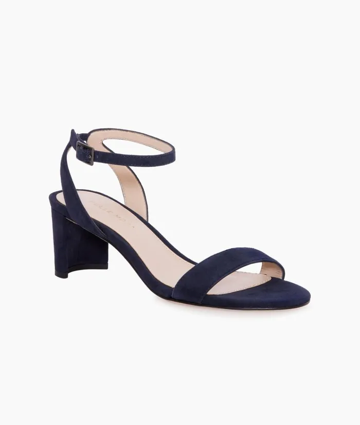Pelle Moda Moira 2 Low Heel 8211 Midnight Midnight Kid Suede Women Low Heels Pelle Moda Moira 2 Low Heel 8211 Midnight Midnight Kid Suede Women Low Heels