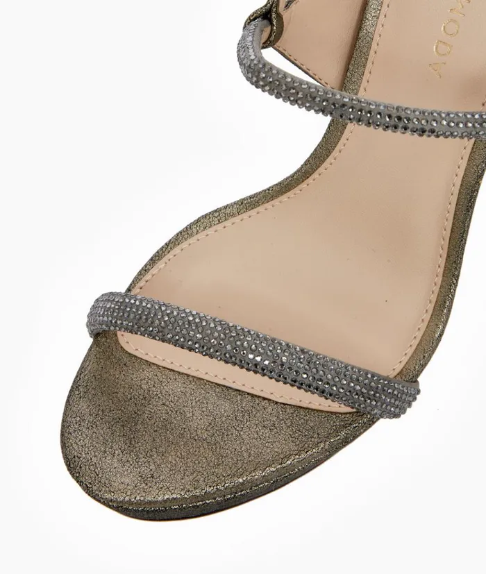 Pelle Moda Olina 2 Platform 8211 Pewter Pewter SatinMetallic Suede Women High Heels Pelle Moda Olina 2 Platform 8211 Pewter Pewter SatinMetallic Suede Women High Heels
