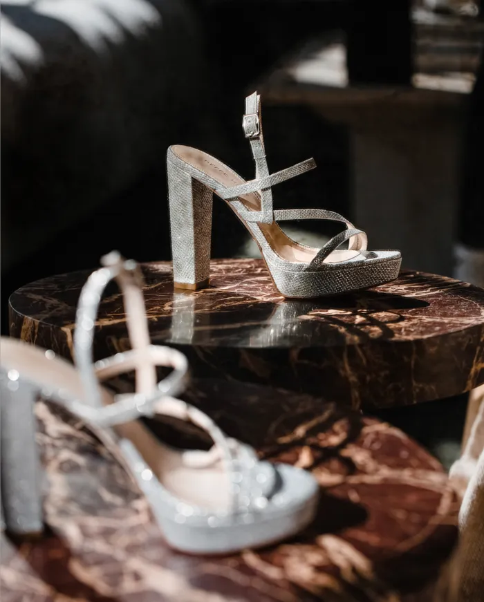 Pelle Moda Patsi 2 Platform 8211 Silver Silver Metallic Textile Women High Heels Pelle Moda Patsi 2 Platform 8211 Silver Silver Metallic Textile Women High Heels