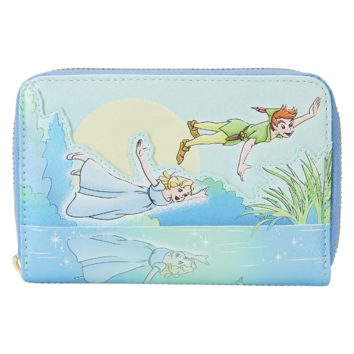 Peter Pan You Can Fly Glow Zip Around Wallet Unisex Loungefly Bags and Wallets Peter Pan You Can Fly Glow Zip Around Wallet Unisex Loungefly Bags and Wallets