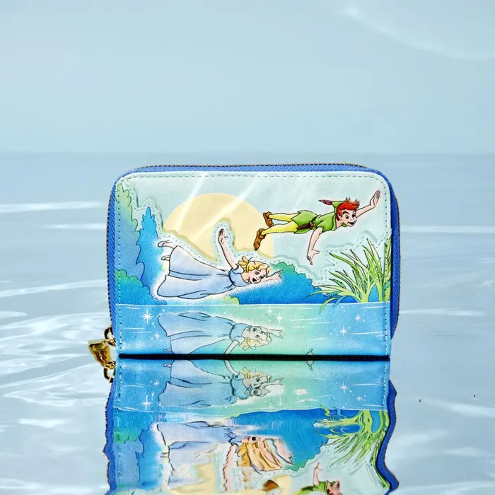 Peter Pan You Can Fly Glow Zip Around Wallet Unisex Loungefly Bags and Wallets Peter Pan You Can Fly Glow Zip Around Wallet Unisex Loungefly Bags and Wallets