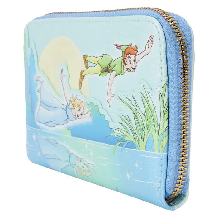 Peter Pan You Can Fly Glow Zip Around Wallet Unisex Loungefly Bags and Wallets Peter Pan You Can Fly Glow Zip Around Wallet Unisex Loungefly Bags and Wallets