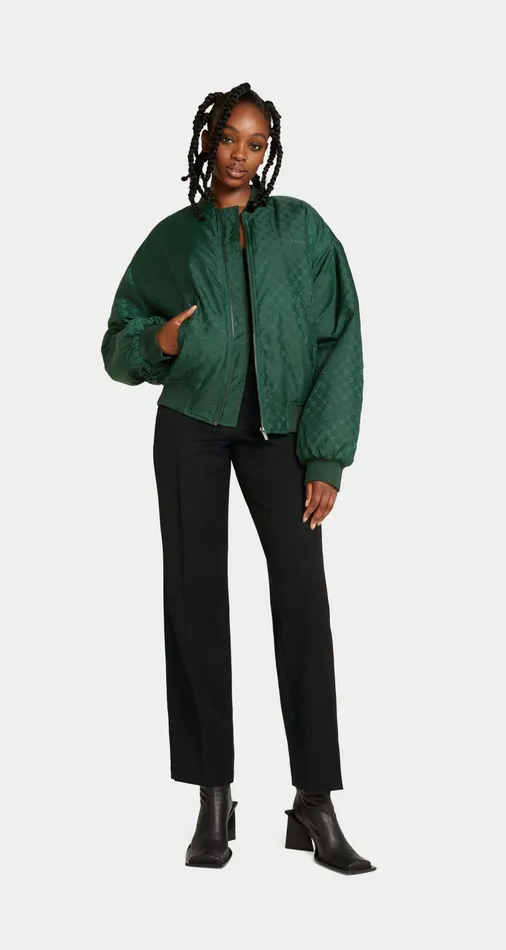 Pine Green Oversized Ronack Jacket Women Daily Paper Jackets