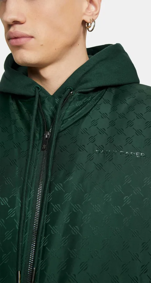 Pine Green Oversized Ronack Jacket Women Daily Paper Jackets