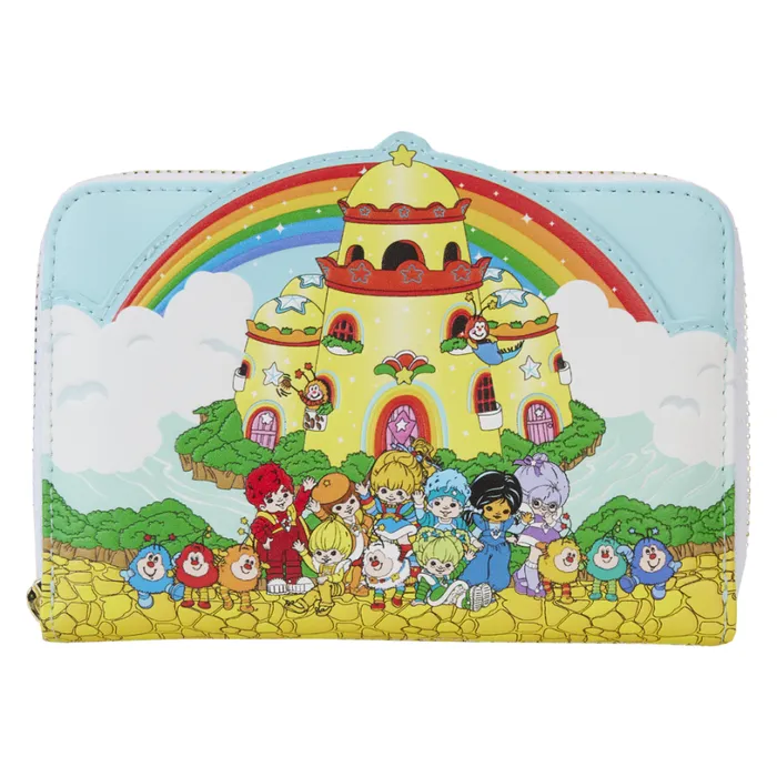 Rainbow Brite Color Castle Zip Around Wallet Unisex Loungefly Bags and Wallets Rainbow Brite Color Castle Zip Around Wallet Unisex Loungefly Bags and Wallets