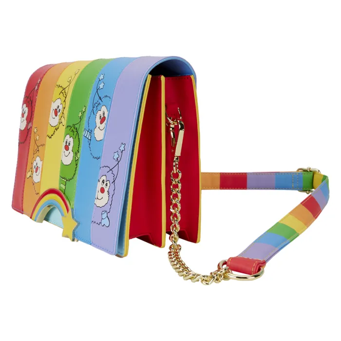 Rainbow Brite Rainbow Sprites Crossbody Bag Unisex Loungefly Crossbody Bags Rainbow Brite Rainbow Sprites Crossbody Bag Unisex Loungefly Crossbody Bags