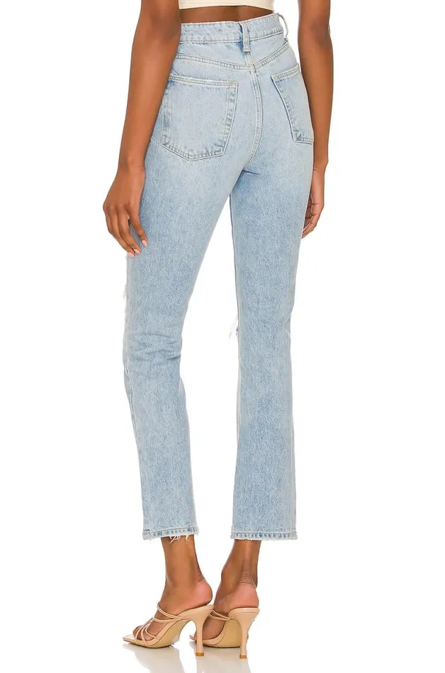 Reece High Rise Slim Straight Robertson Women Lovers and Friends Denim