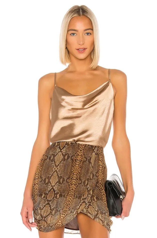 Rhode Cami Gold Women Lovers and Friends Tops