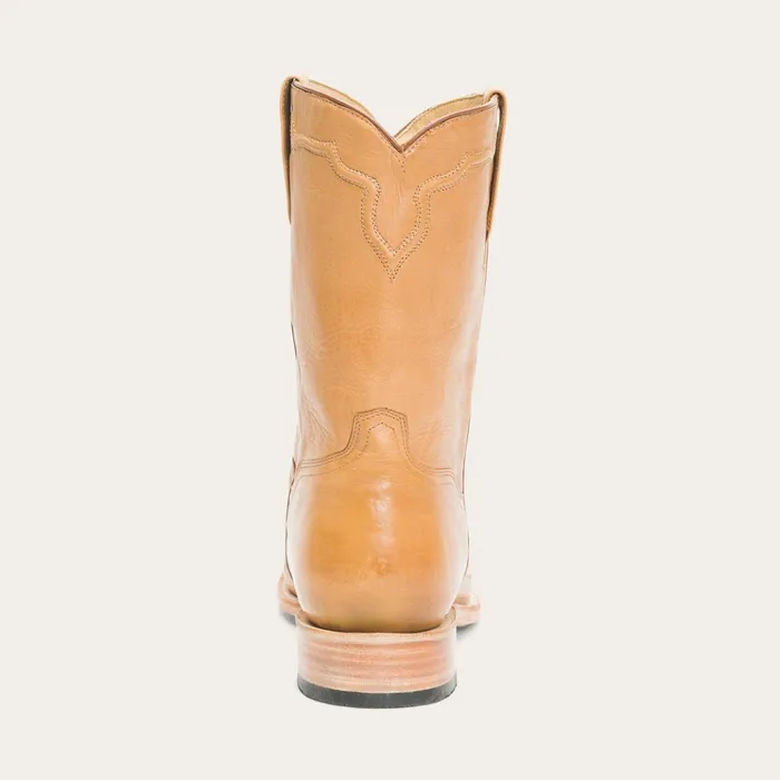Ropers Men Stetson Puncher Boots Tan