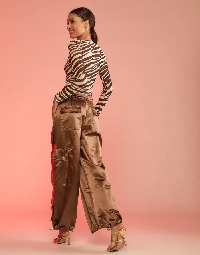 S Cargo Pants 8211 Coffee Women Cynthia Rowley Bottoms