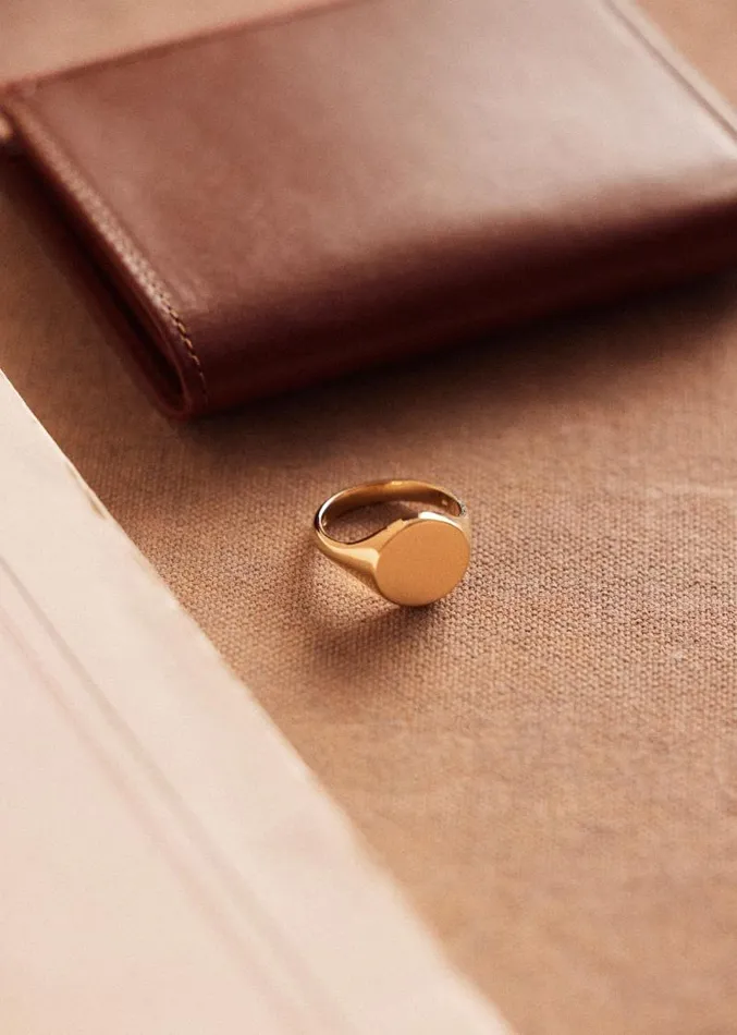 Szane Accessories Mens Miansai 8211 Wells Ring Gold