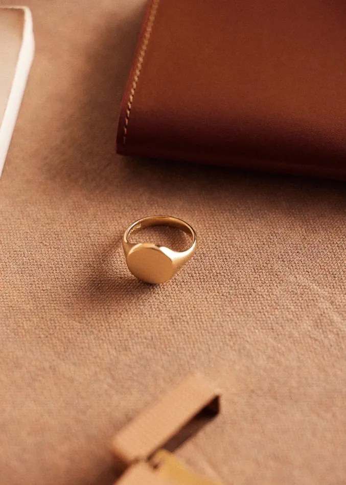 Szane Accessories Mens Miansai 8211 Wells Ring Gold