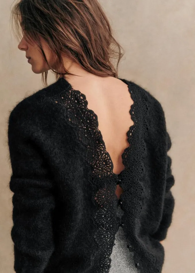 Szane Knitwear Womens Astride Jumper Black