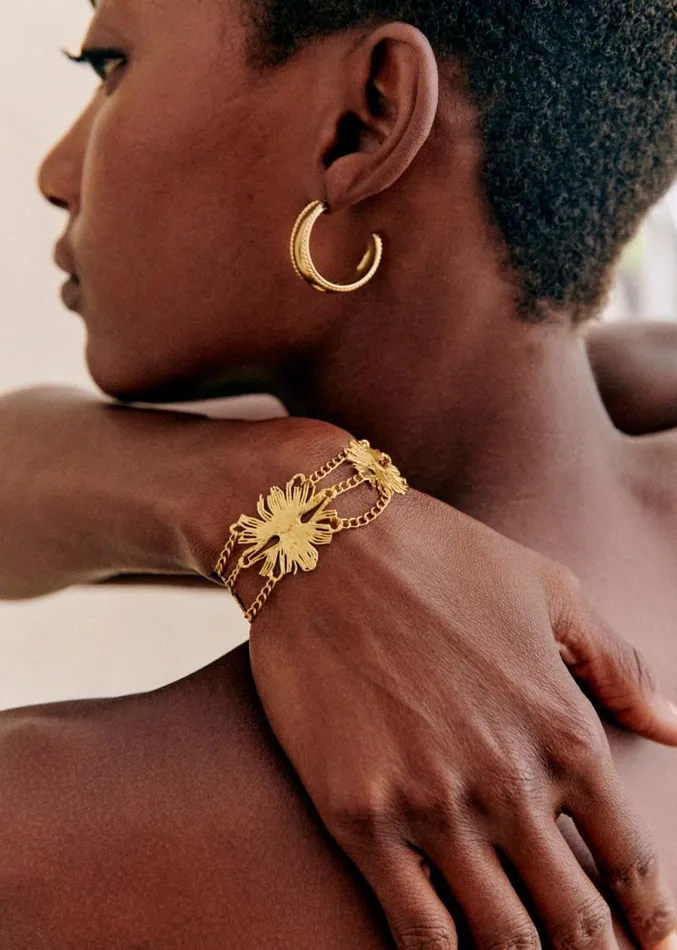 Szane Rings and Bracelets Womens Rita Bracelet Gold