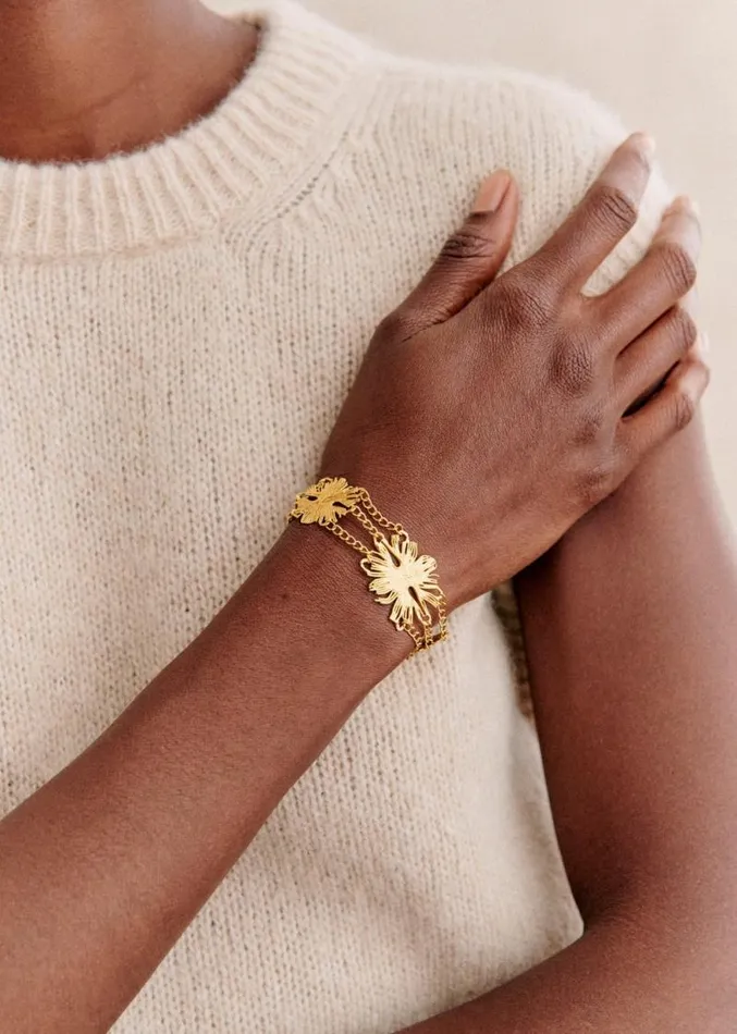 Szane Rings and Bracelets Womens Rita Bracelet Gold
