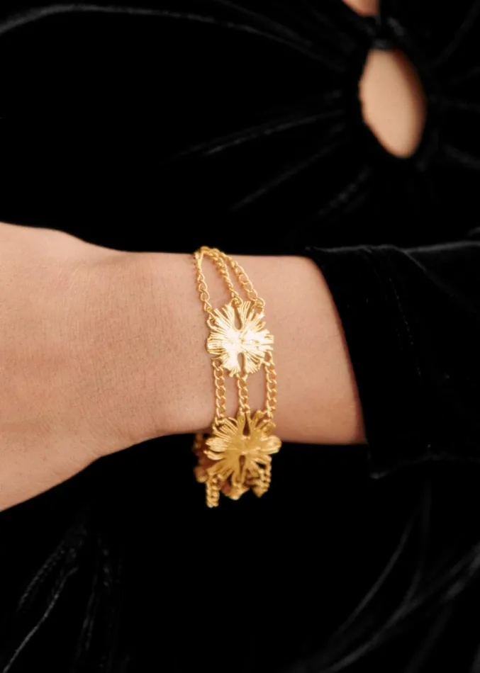 Szane Rings and Bracelets Womens Rita Bracelet Gold