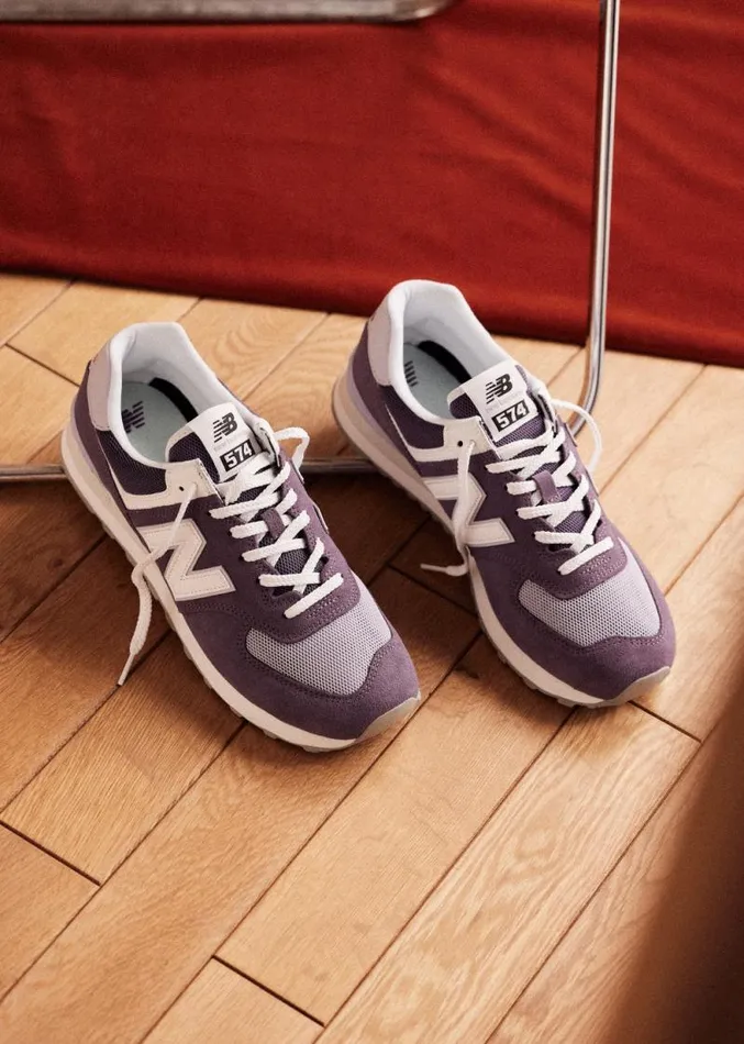 Szane Shoes Mens NEW BALANCE 8211 574 034HISTORY CLASS034 Sneakers Mauve