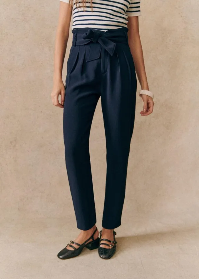Szane Trousers and Jumpsuits Womens Austin Trousers Navy Blue