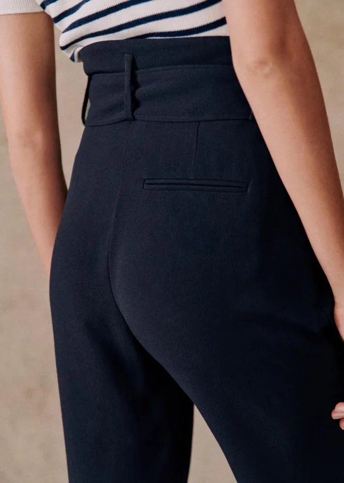 Szane Trousers and Jumpsuits Womens Austin Trousers Navy Blue