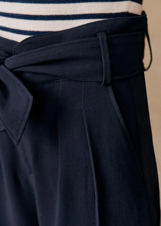 Szane Trousers and Jumpsuits Womens Austin Trousers Navy Blue