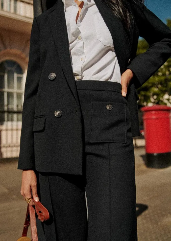 Szane Trousers and Jumpsuits Womens Dan Trousers Black