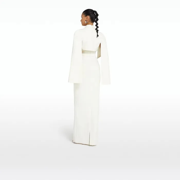 Safiyaa Agnes Ivory Harness With Azrael Dress Women Dresses