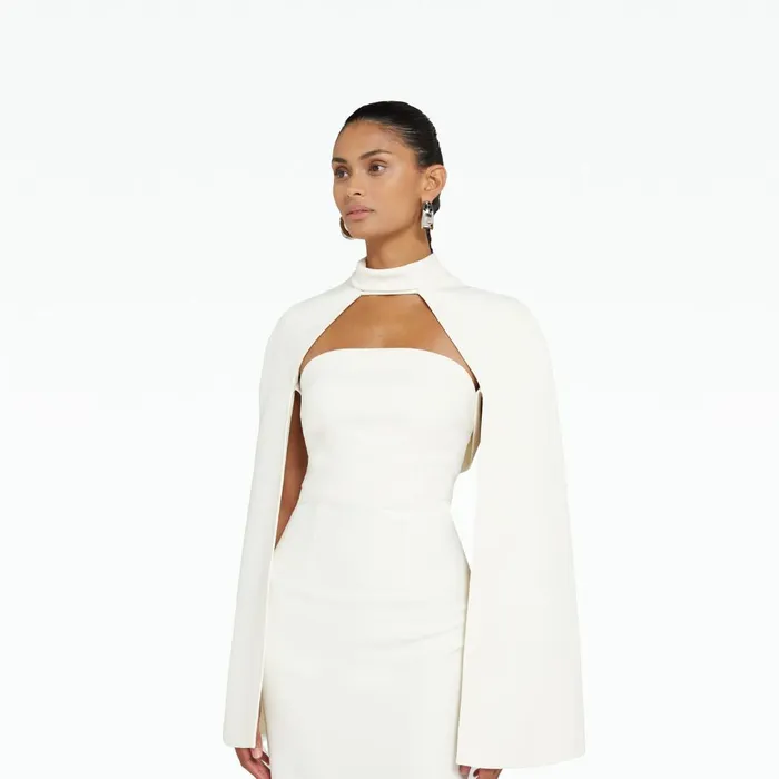 Safiyaa Agnes Ivory Harness With Azrael Dress Women Dresses